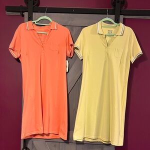 Faded Glory Polo/Tennis Dresses, Collared, Short Sleeve, 100%Cotton Sz M (8/10)